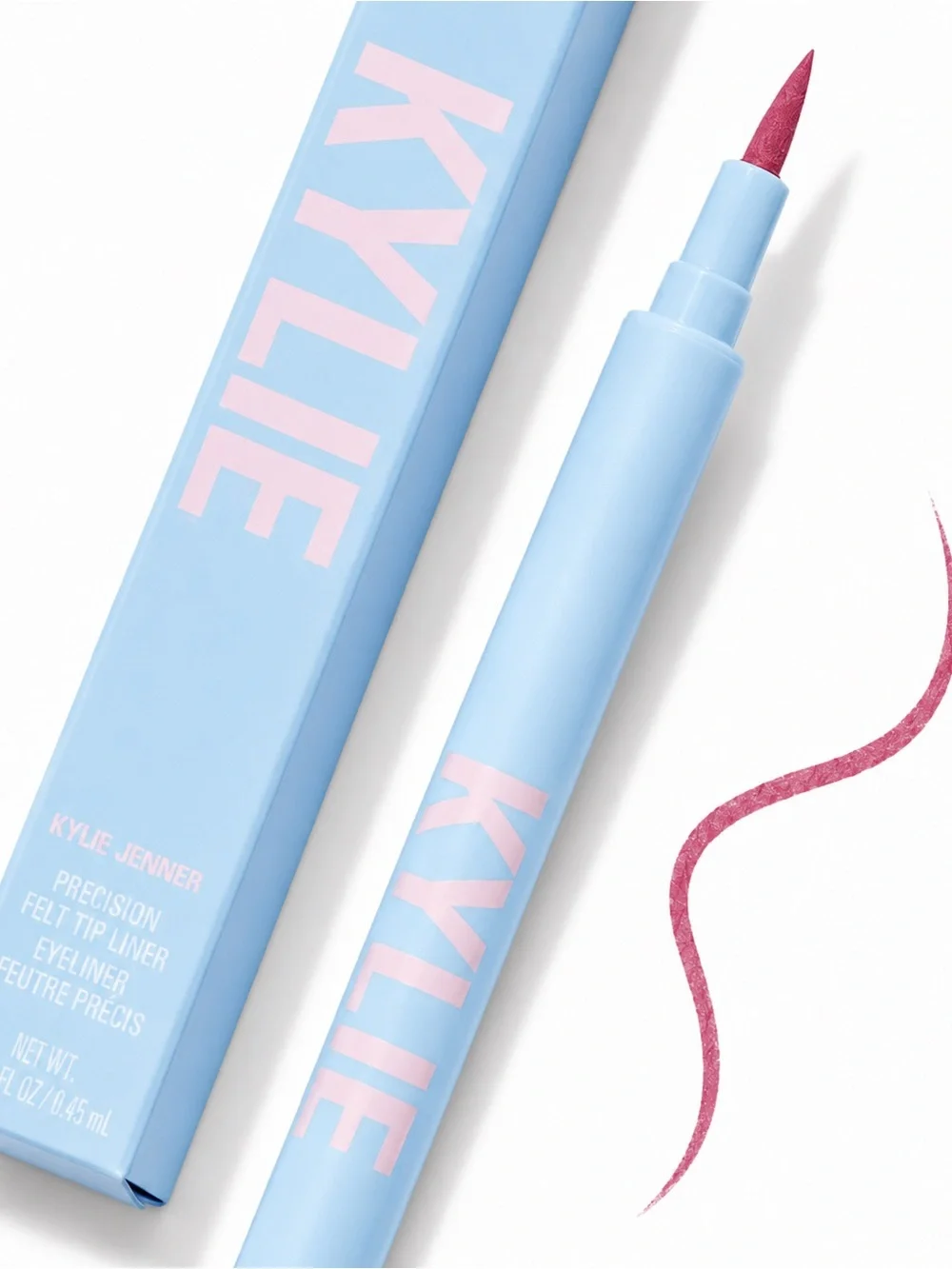 Kylie Cosmetics Precision Felt Tip Eyeliner #1279 Pink Blue Packaging NIB